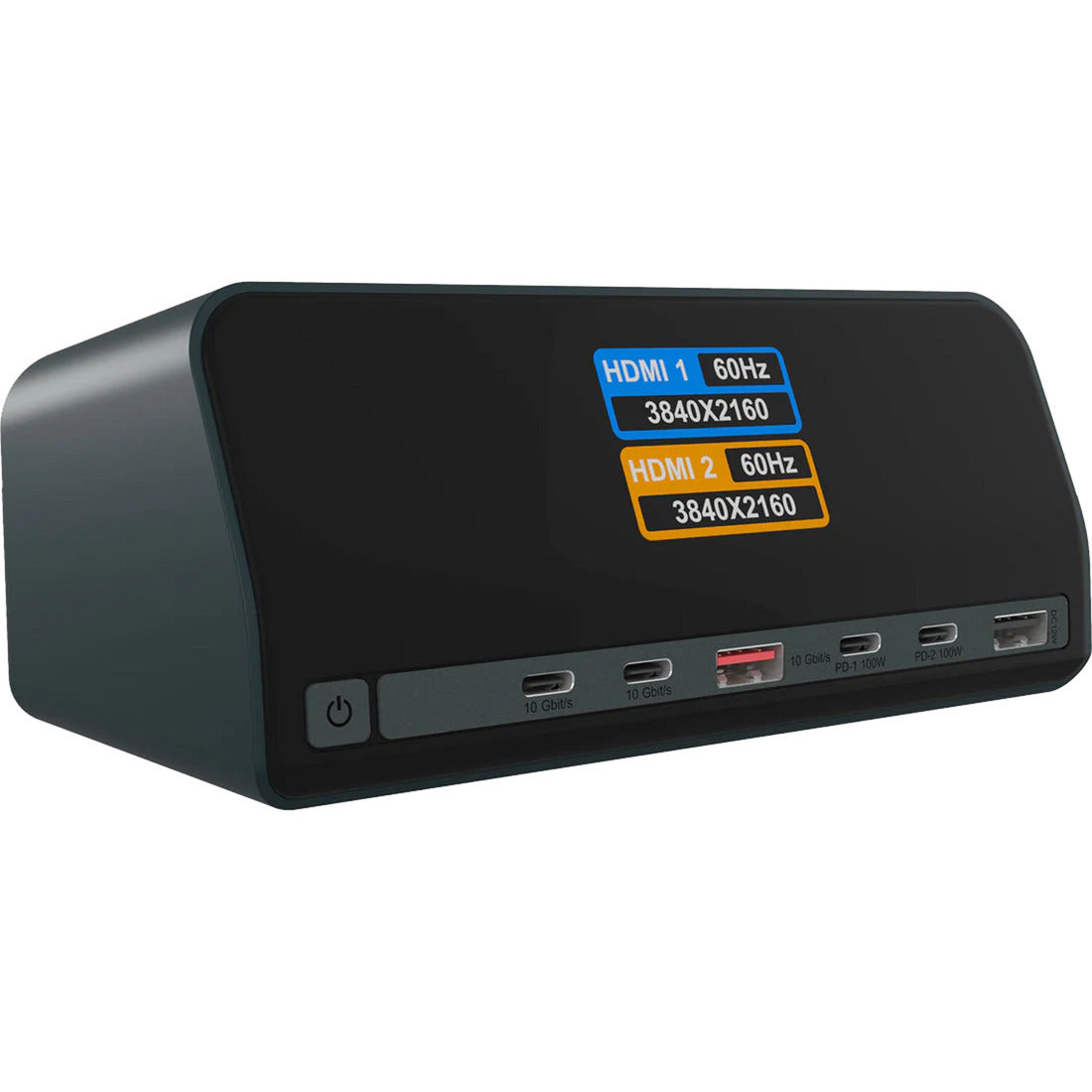 Icy box ib-dk2300-ch dockingstation (zwart)