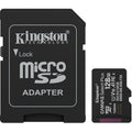 Kingston canvas select plus 128 gb microsdxc geheugenkaart (zwart, uhs-i u1, class 10, v10, incl. sd adapter)