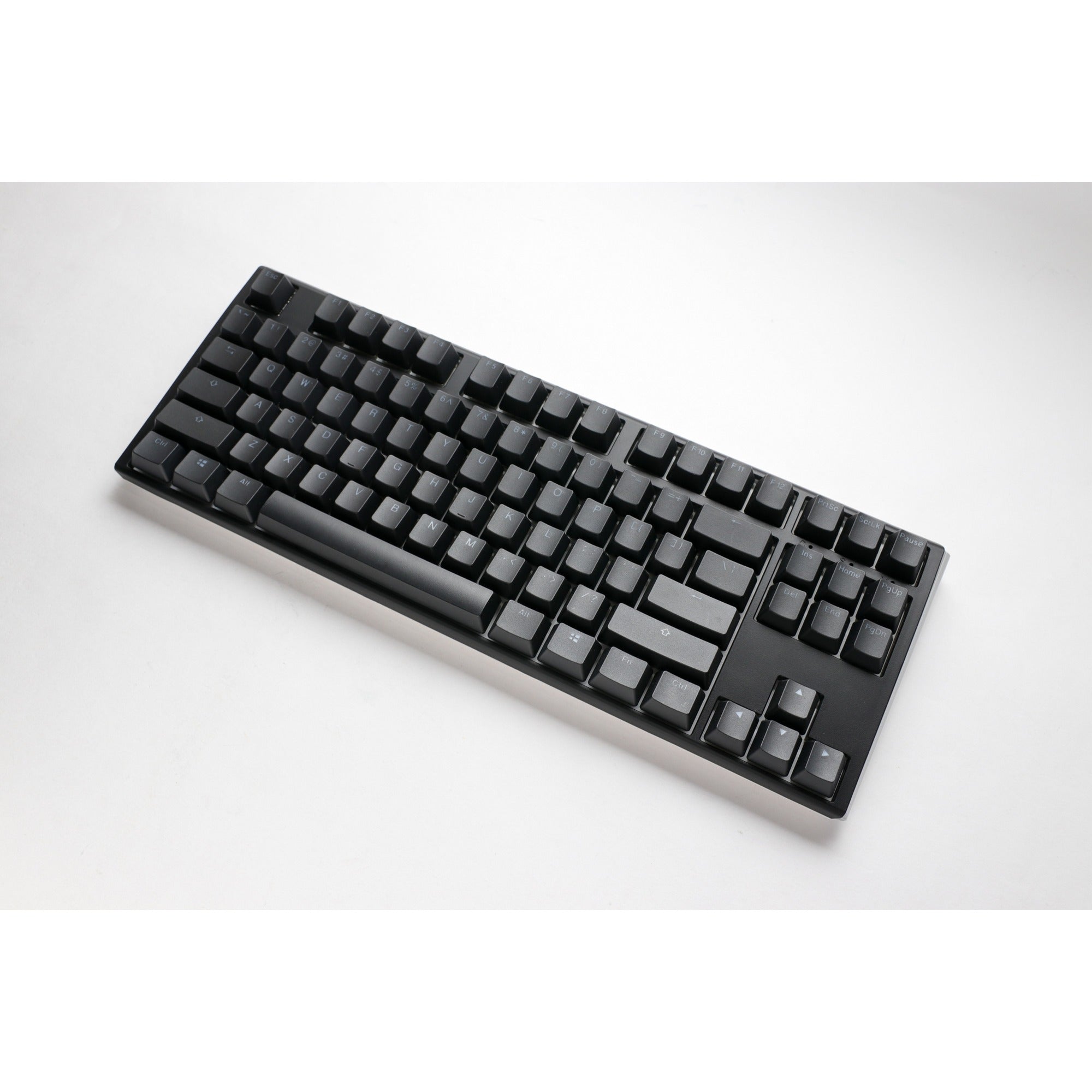 Ducky one 3 classic tkl rgb mechanisch toetsenbord (zwart, us lay-out (qwerty), cherry mx silent red, 80% (tkl) , rgb leds, double-shot pbt, hot-swappable, quack mechanics)