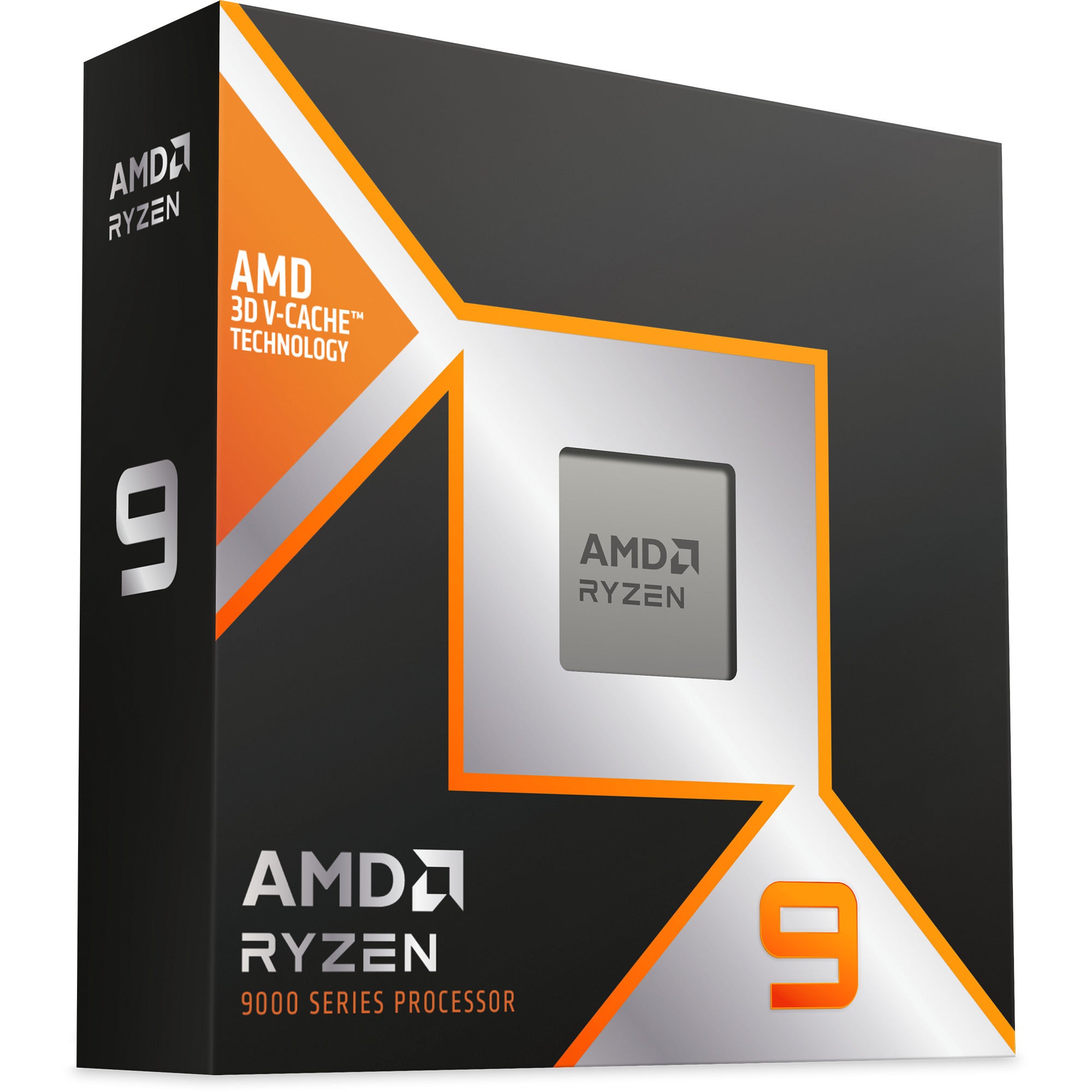 Amd ryzen 9 9900x3d, 4,4 ghz (5,5 ghz turbo boost) socket am5 processor (unlocked, boxed)