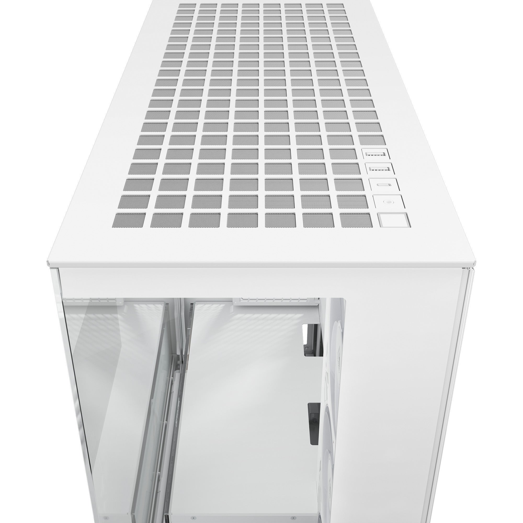 Arctic xtender vg midi tower behuizing (wit | 2x usb-a | 1x usb-c | rgb | tempered glass)