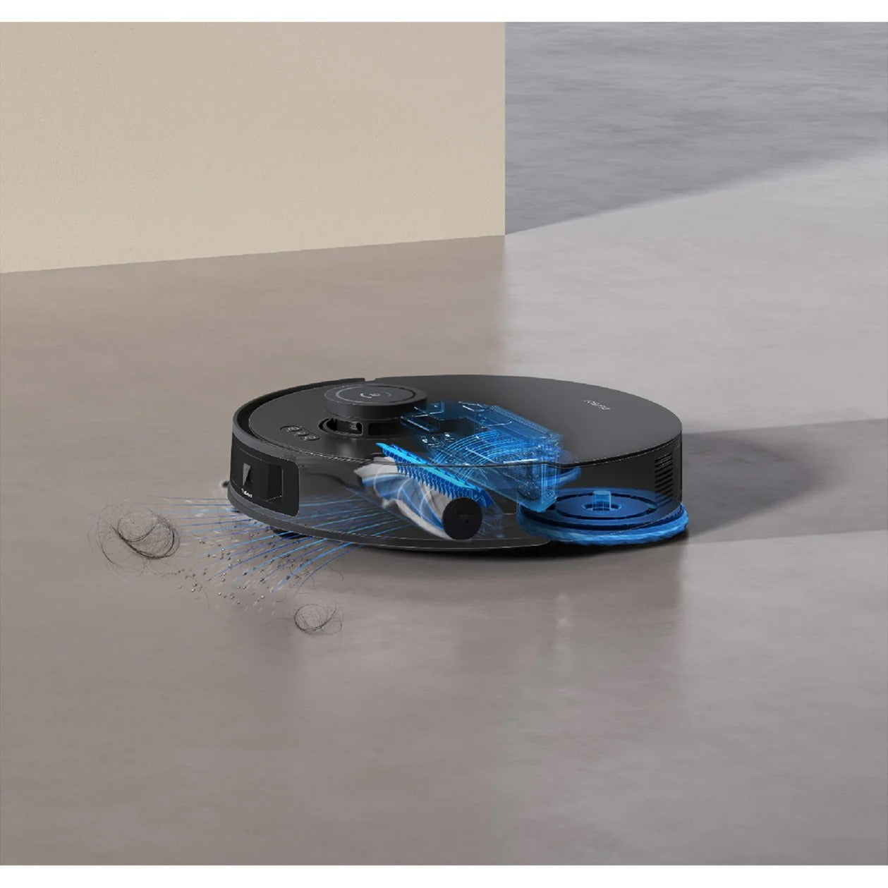 Ecovacs deebot t30s combo complete black robotstofzuiger (zwart)