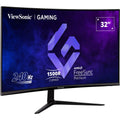 Viewsonic vx3219-pc-mhd 32 curved gaming monitor (zwart, 2x hdmi, 1x displayport, 240 hz)