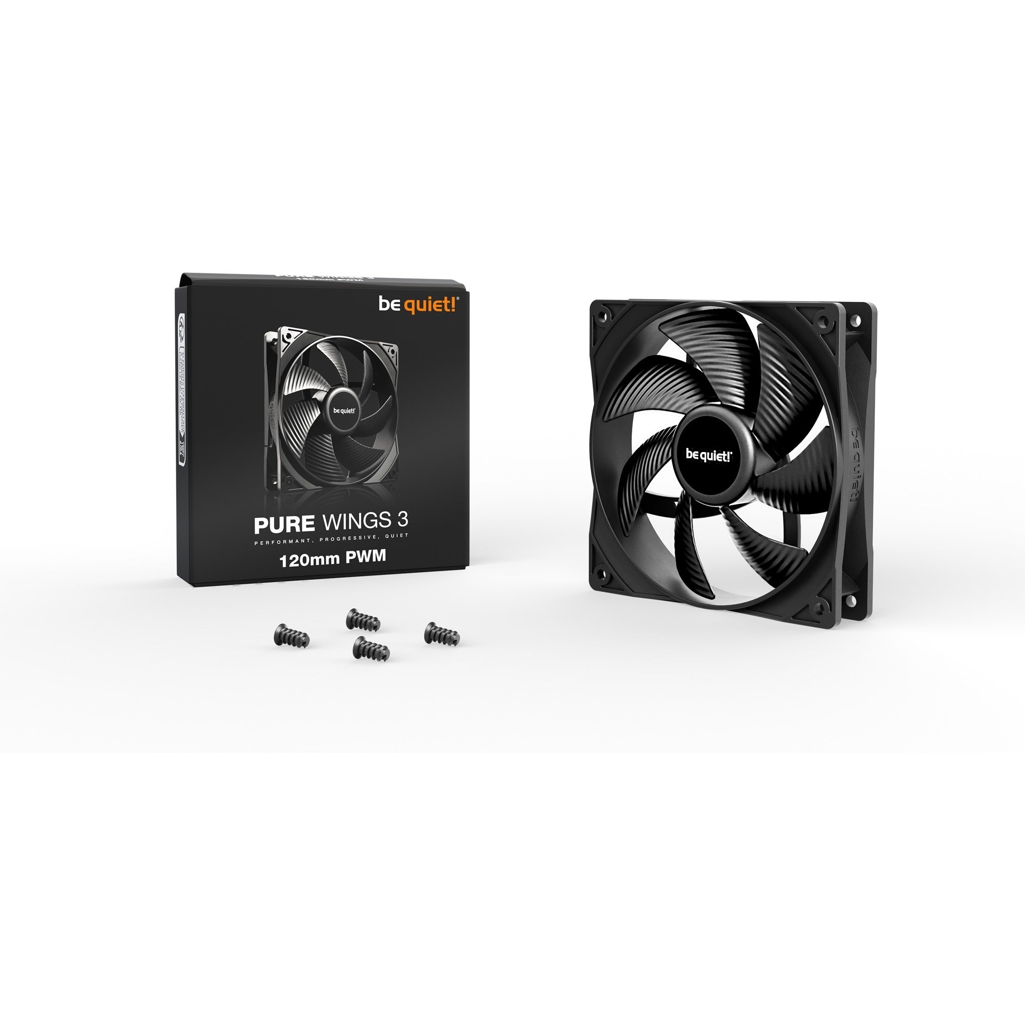 Be quiet! pure wings 3 | 120mm pwm case fan