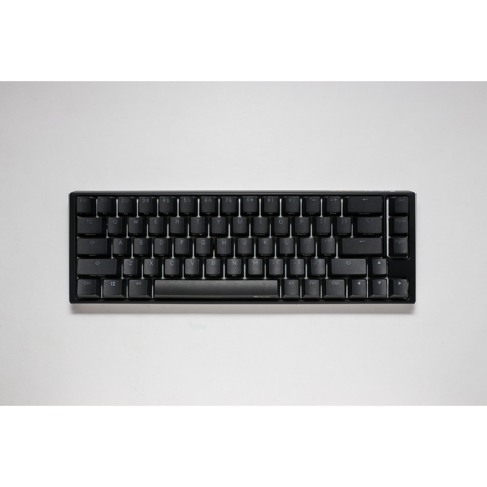Ducky one 3 classic sf rgb mechanisch toetsenbord (zwart, us lay-out (qwerty), cherry mx brown, 65%, rgb leds, double-shot pbt, hot-swappable, quack mechanics)