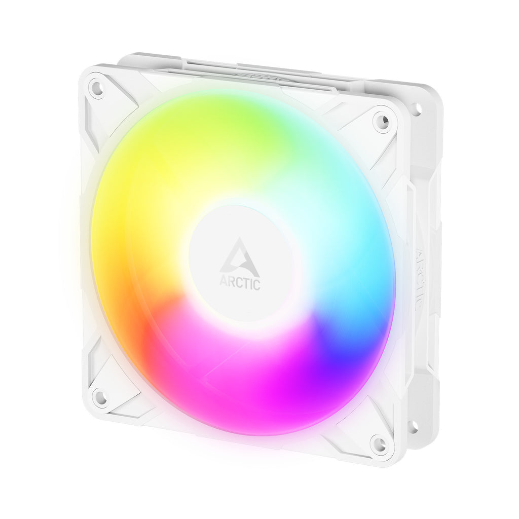 Arctic p12 pro reverse a-rgb case fan (wit, 120 x 120 x 27 mm, pwm)