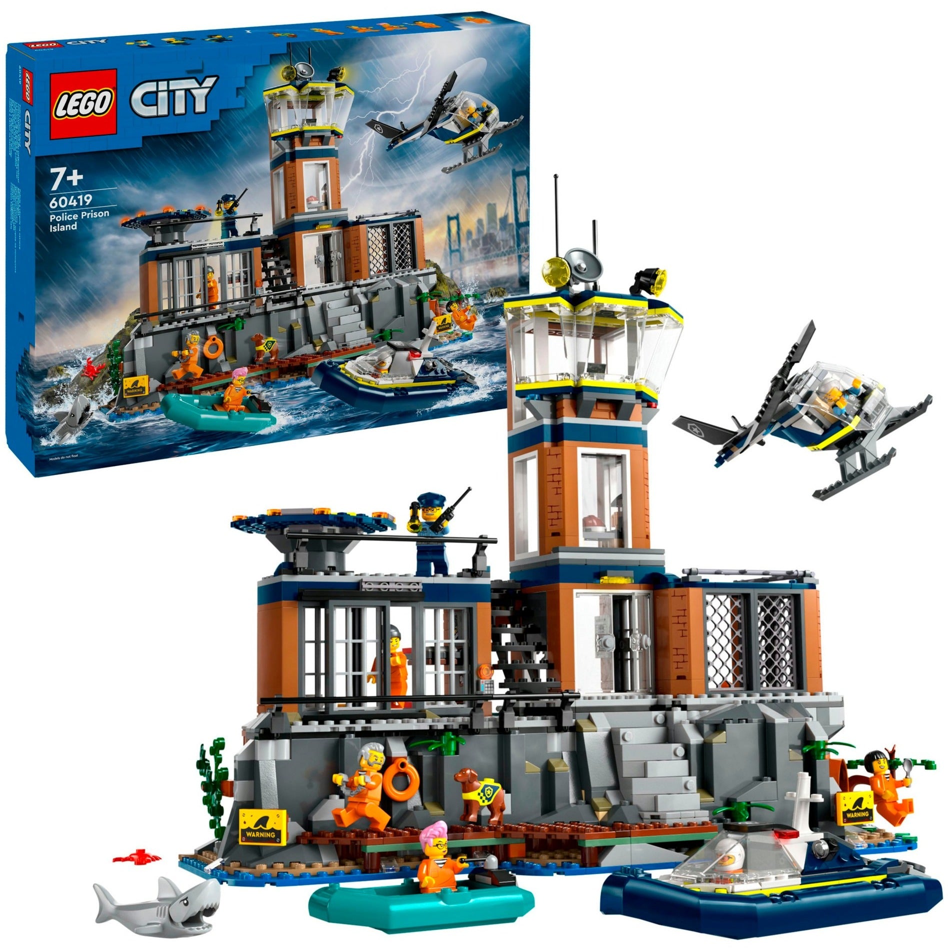 Lego city politiegevangeniseiland - 60419