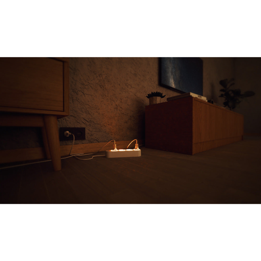 Shelly power strip gen4 stekkerdoos (wit, wifi, bluetooth, zigbee)