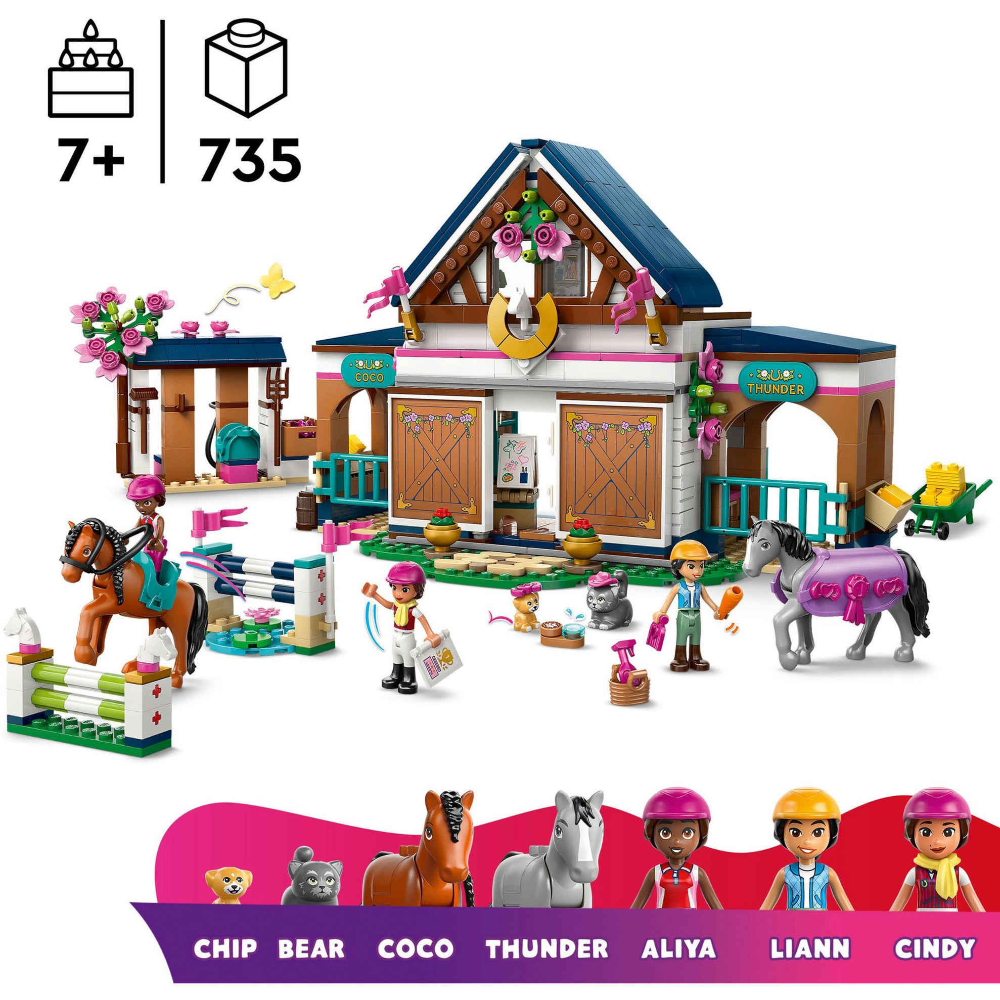 LEGO Friends 42688 Pferdestall und Reitschule