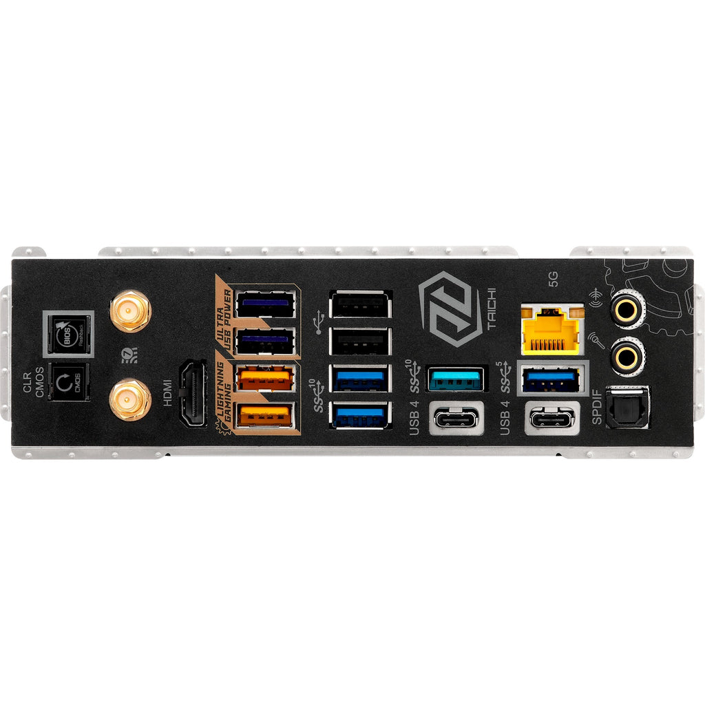 Asrock x870e taichi socket am5 moederbord (raid, 5 gb-lan, wi-fi 7, bt, e-atx)