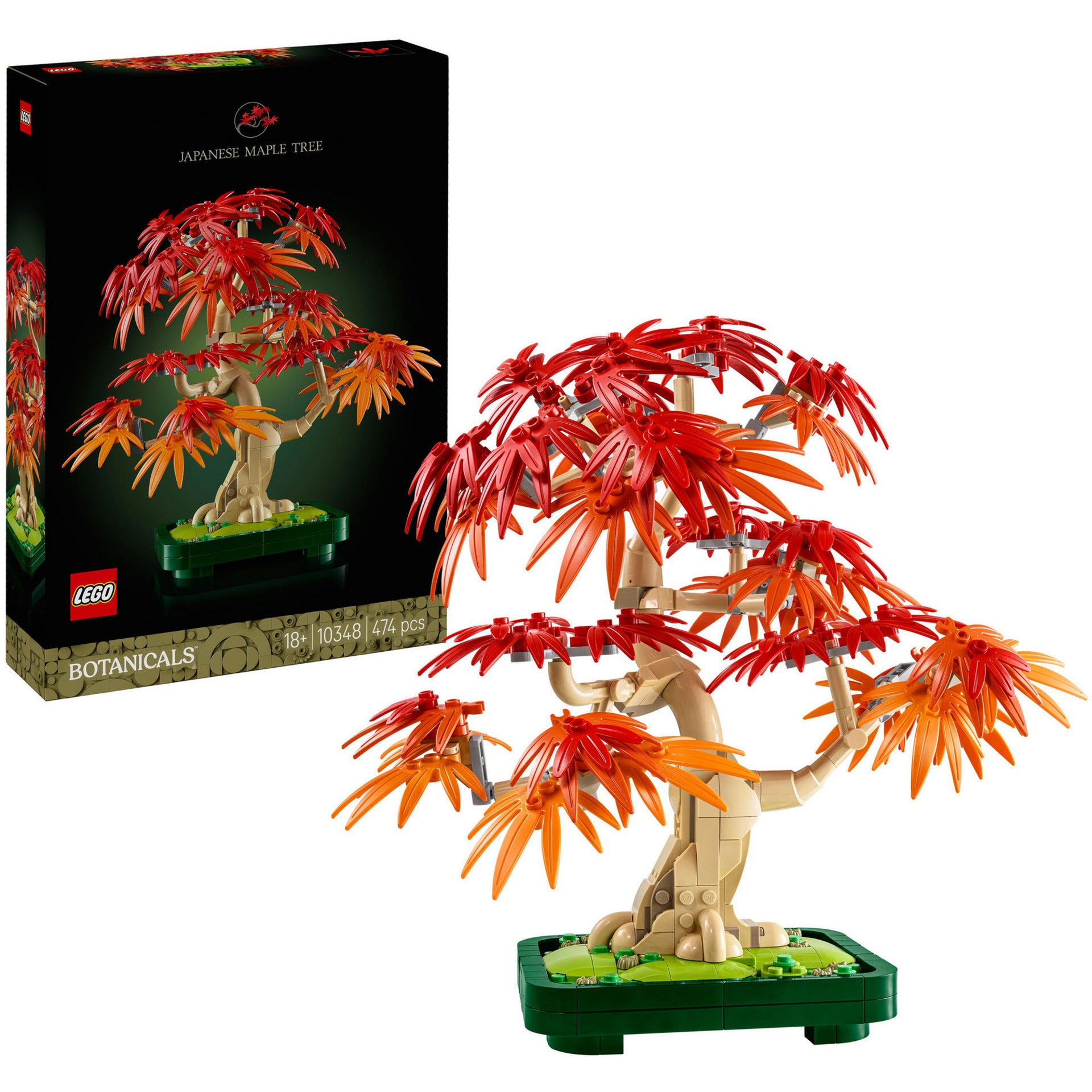 LEGO The Botanical Collection - Japanischer Ahorn-Bonsai-Baum-Bauspielzeug (10348)