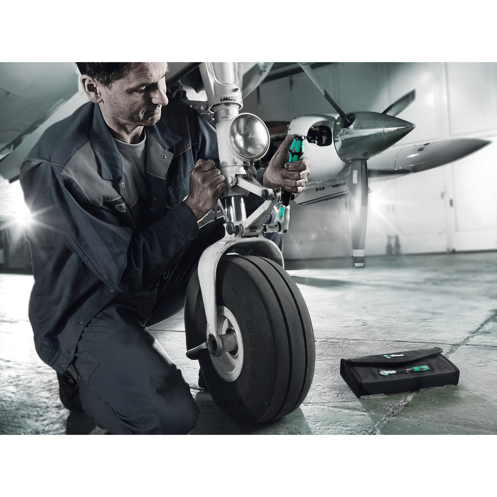 Wera 8000 b black edition zyklop speed ratel met 3 8 aandrijving (zwart groen)
