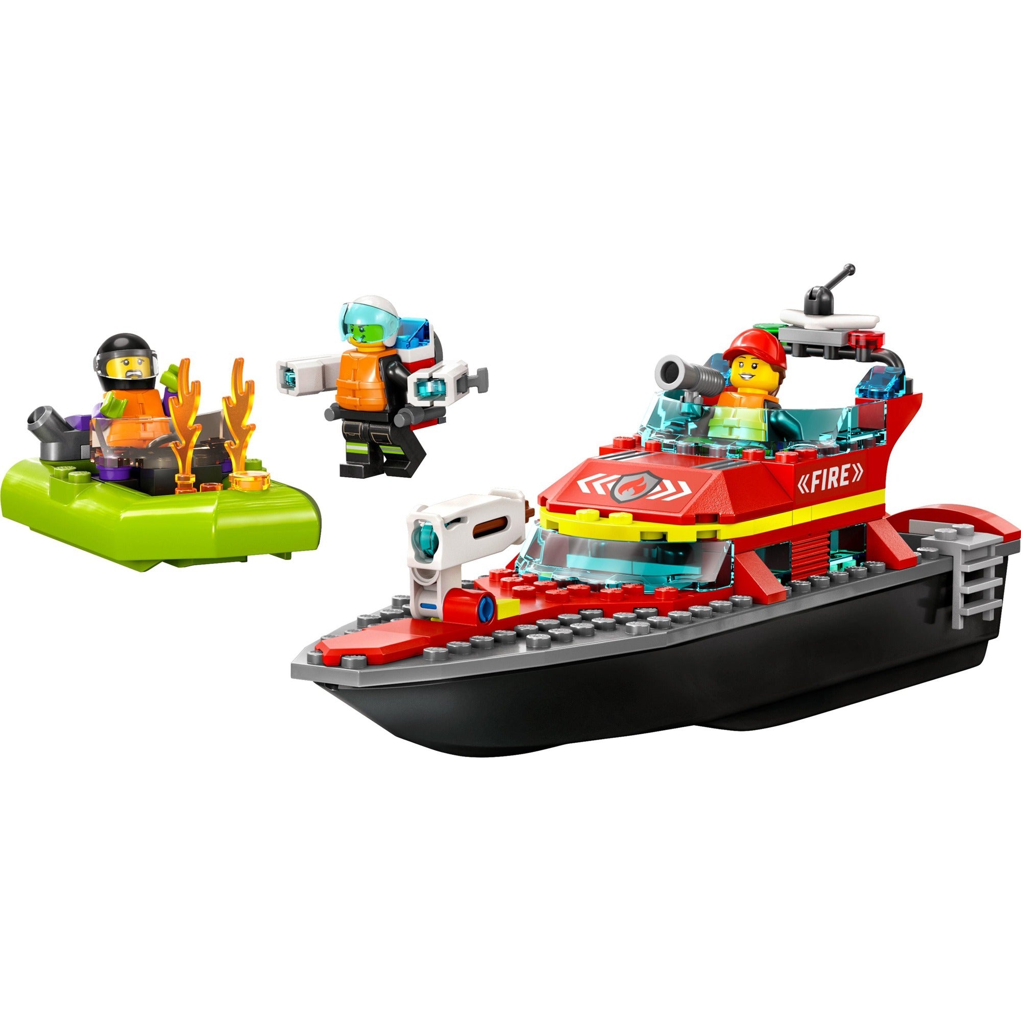 Lego City 60373 Rettungsbootbrand