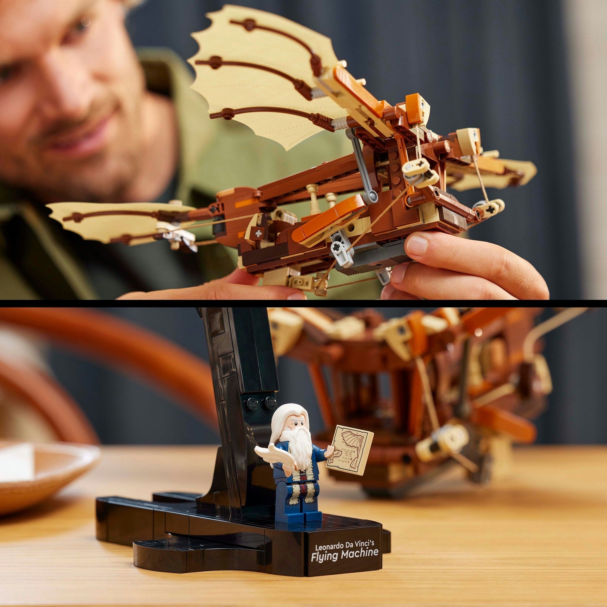 LEGO Icons - Leonardo da Vincis fliegende Maschine Bausatz (10363)