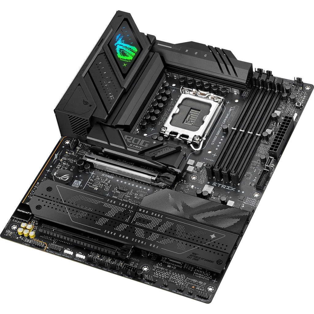 Asus rog strix b860-f gaming wifi socket 1851 moederbord (raid, 2.5 gb-lan, wi-fi 7, bt, sound, atx)
