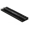 Delock heatsink flat 100 mm voor m.2 module (zwart)