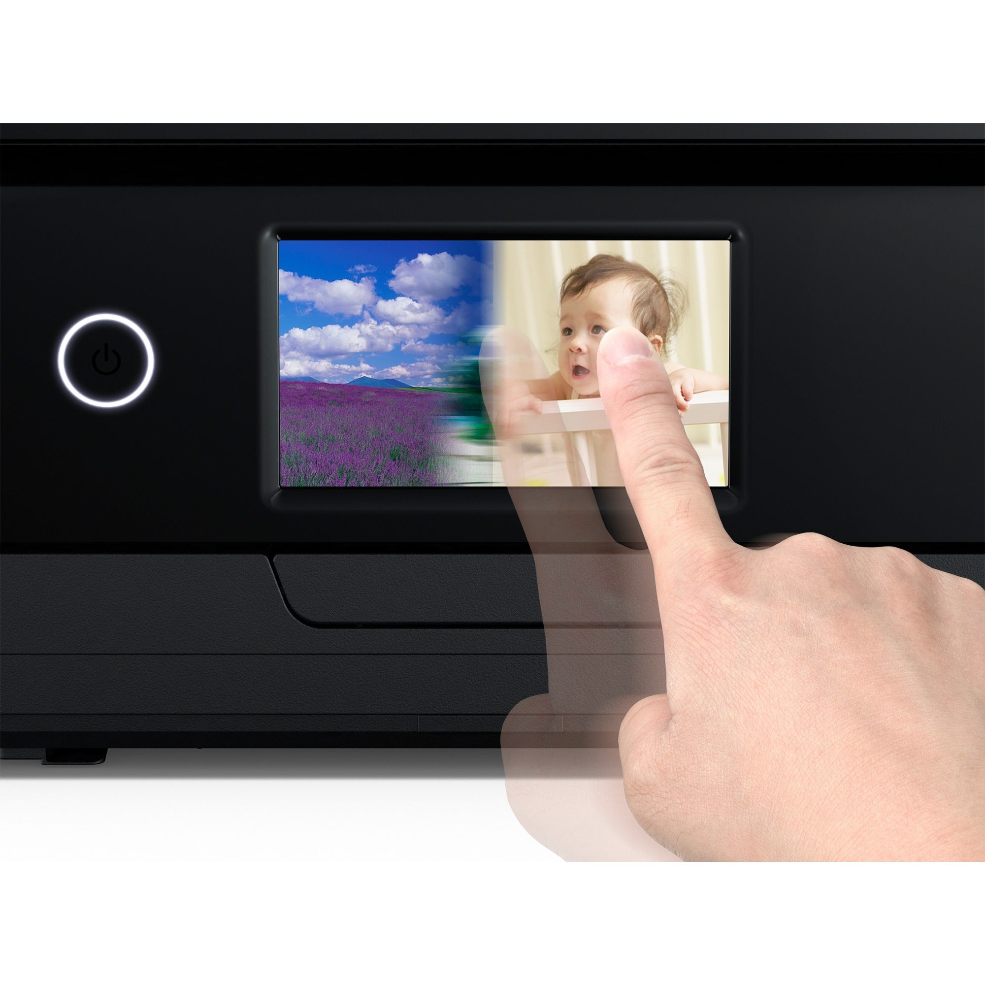 Epson expression premium xp-7100 all-in-one inkjetprinter (zwart, scannen, kopiëren, lan, wi-fi)