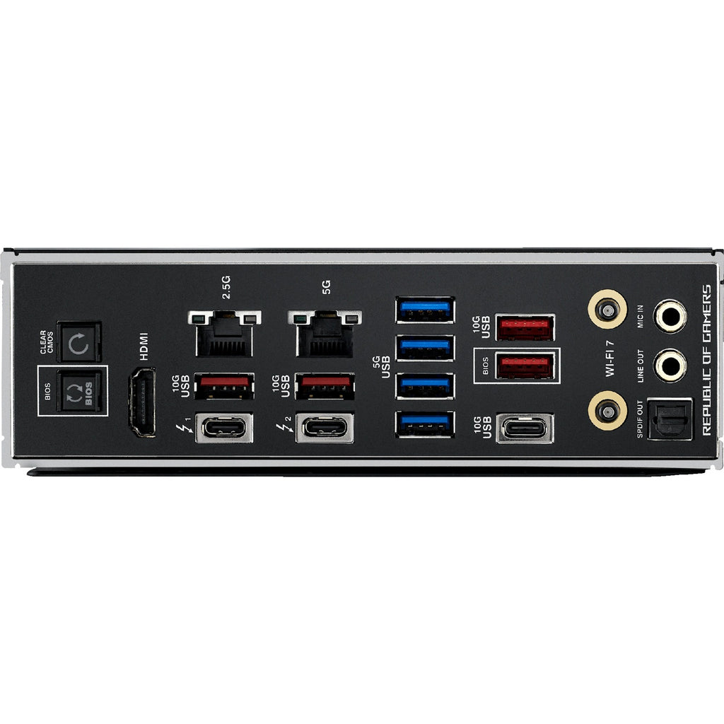 Asus rog maximus z890 hero socket 1851 moederbord (zwart, raid, 2.5gb-lan, 5gb-lan, wi-fi 7, bt, sound, atx)