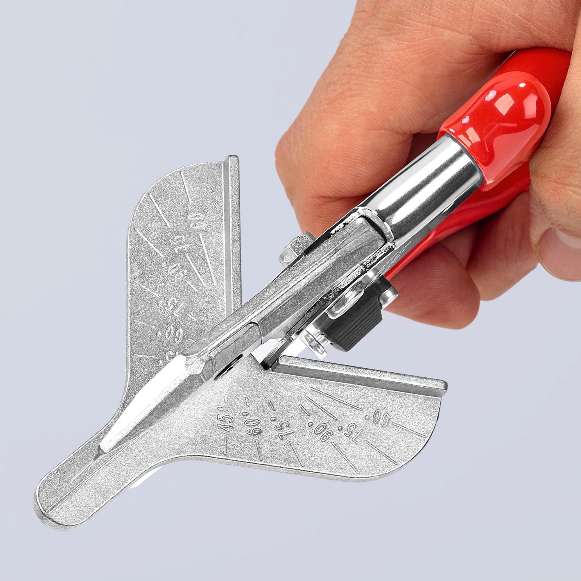 Knipex 94 35 215 versteksnijder voor kunststof- en rubberprofielen