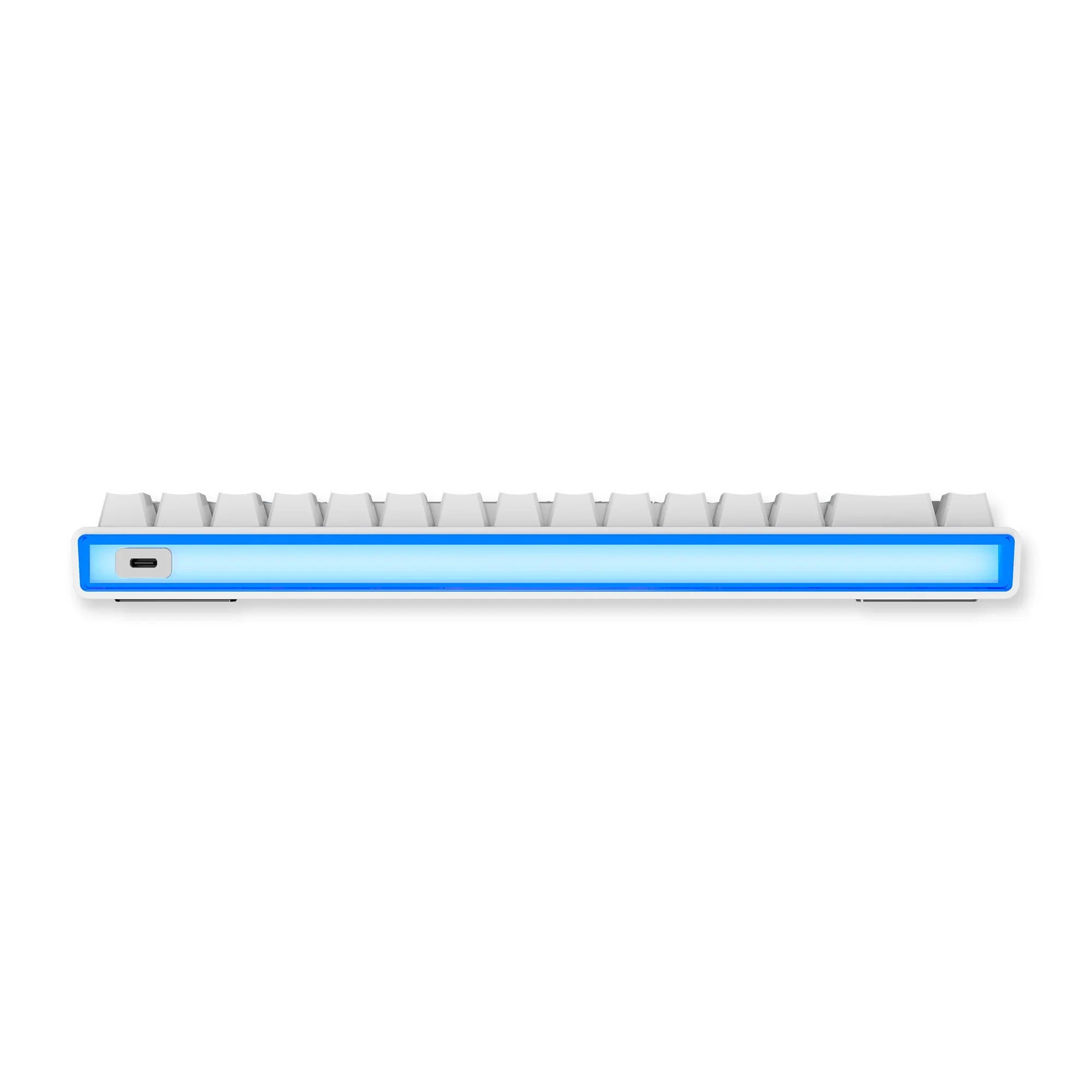 Mchose ace 68 air hall effect magnetic switch gaming keyboard (wit, us lay-out (qwerty), kailh magnetic god, 65%, rgb, hot swap, pbt keycaps, usb-c, hall effect sensor)