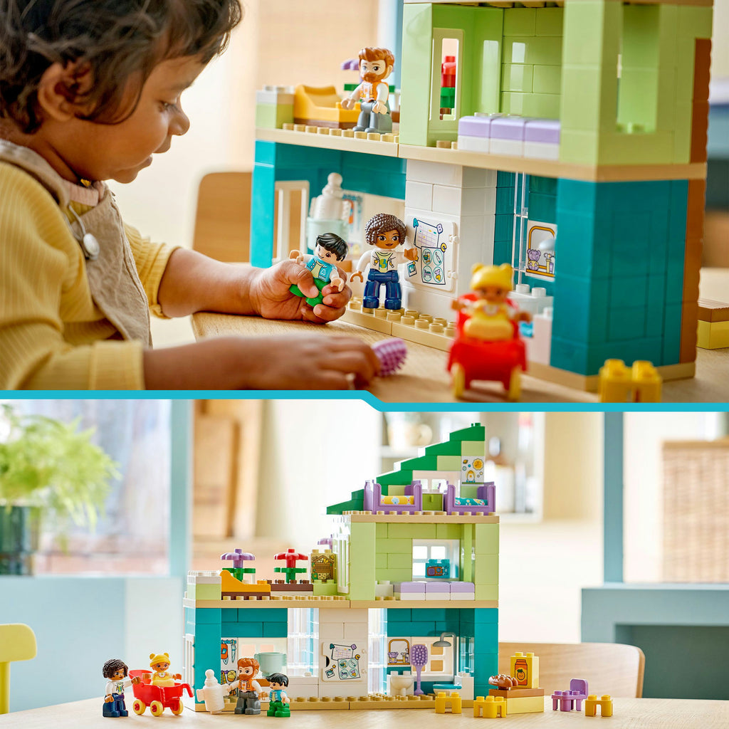 Lego duplo 10470 3-in-1 modern woonhuis met figuren