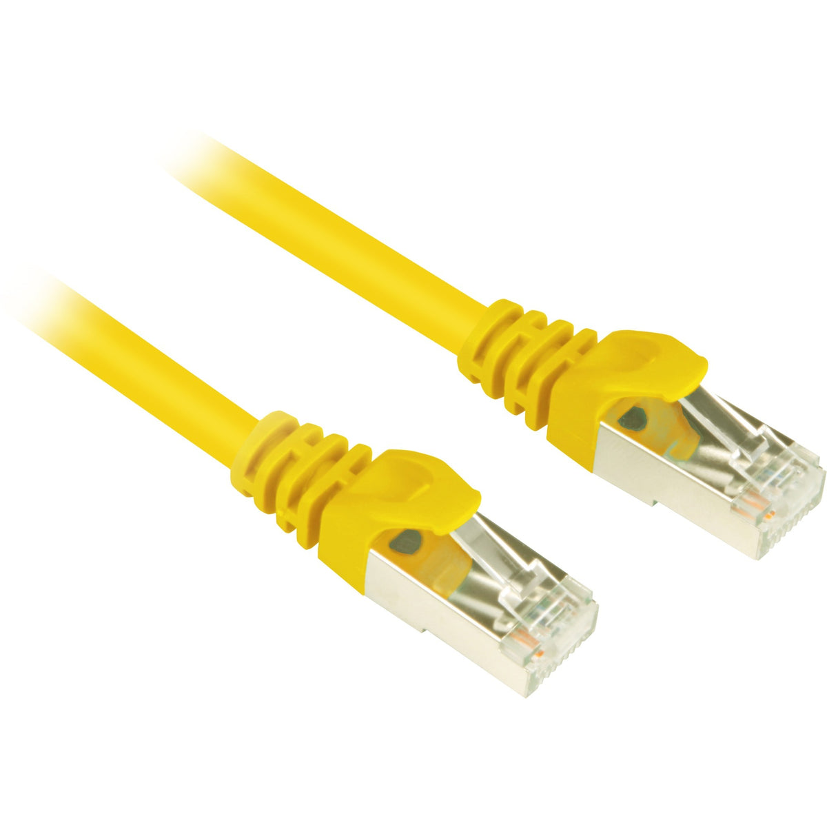 Sharkoon netwerkkabel sftp, rj-45 met cat.6 (geel, 2 meter)