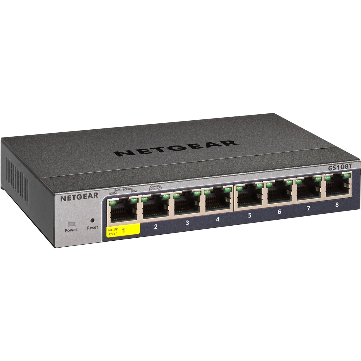 Netgear gs108t v3 switch (retail)