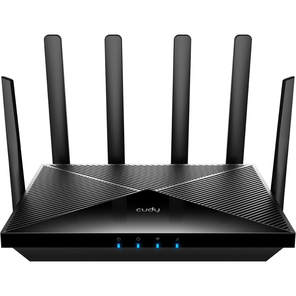Cudy ac1200 wi-fi 4g lte-cat6 gigabit mesh router (zwart, mesh, app, 2x nano sim-slot)