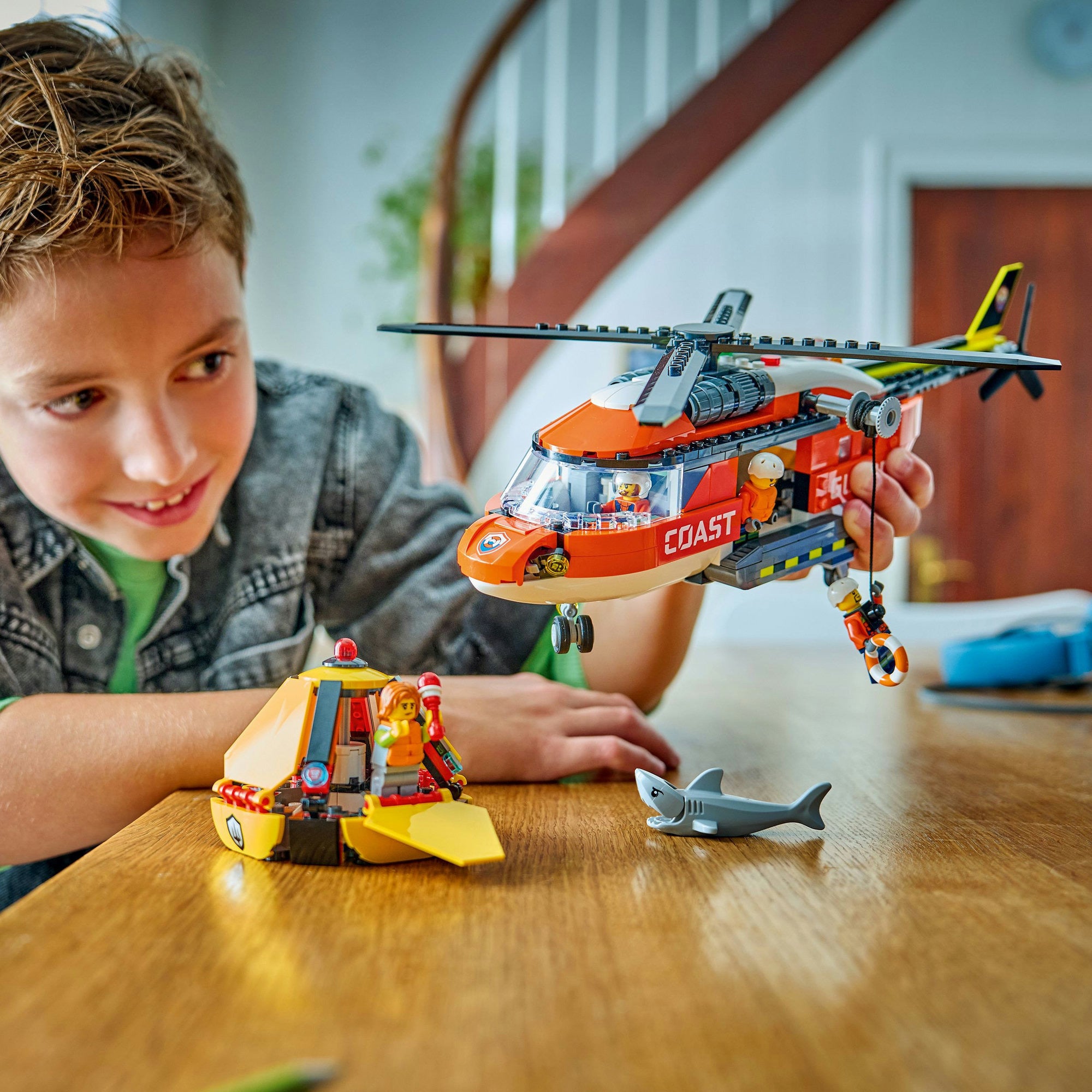 LEGO City 60503 Hubschrauber der Küstenwache