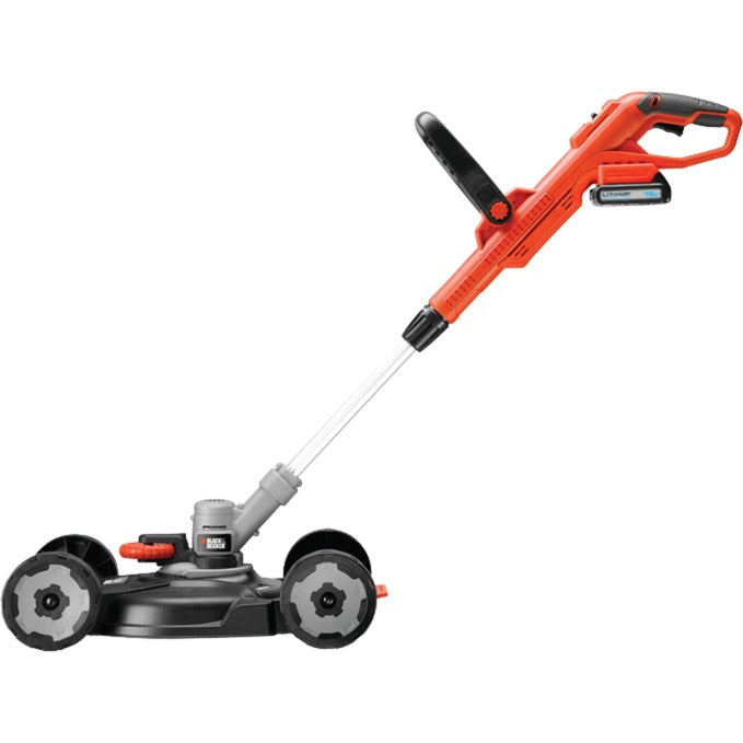 Black+decker accu grastrimmer 3-in-1 stc1820cm (accu inbegrepen)