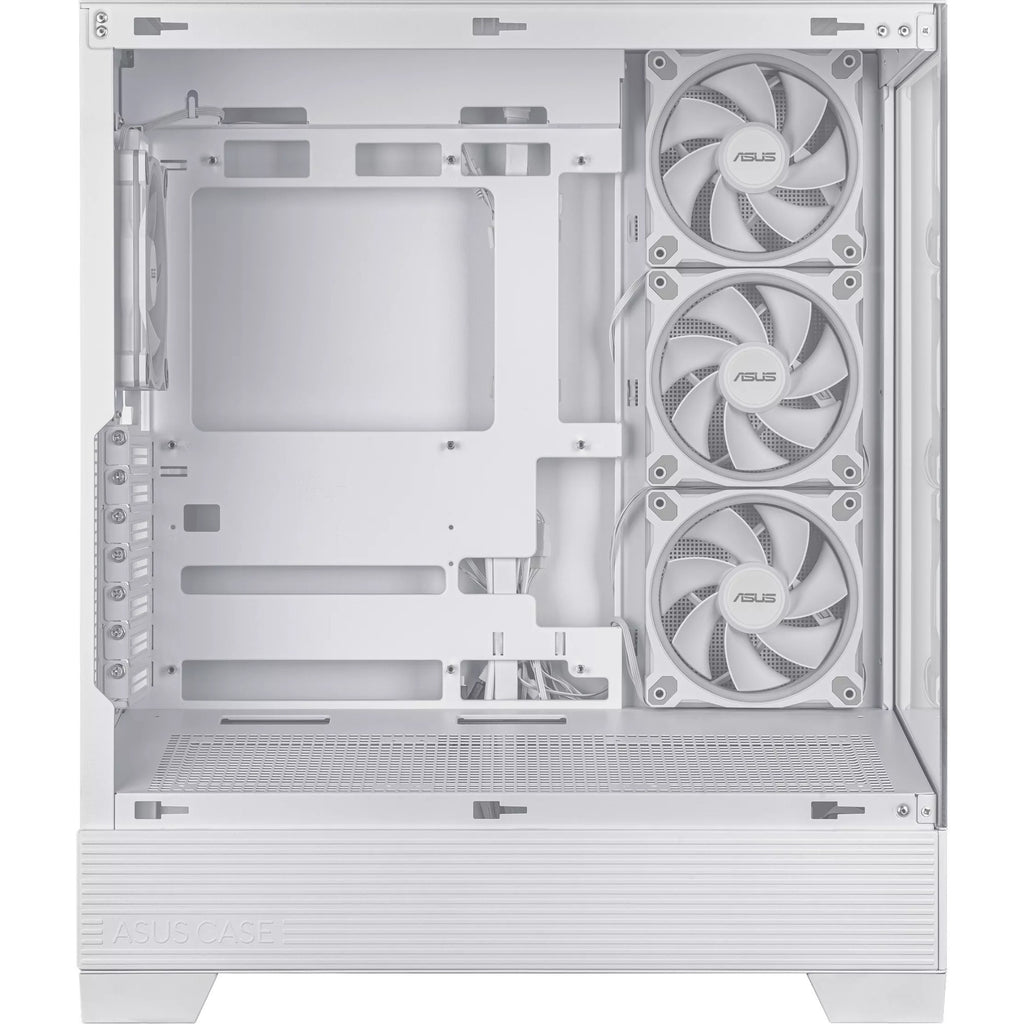 Asus a31 plus midi tower behuizing (wit | 2x usb-a | 2x usb-c | tempered glass)