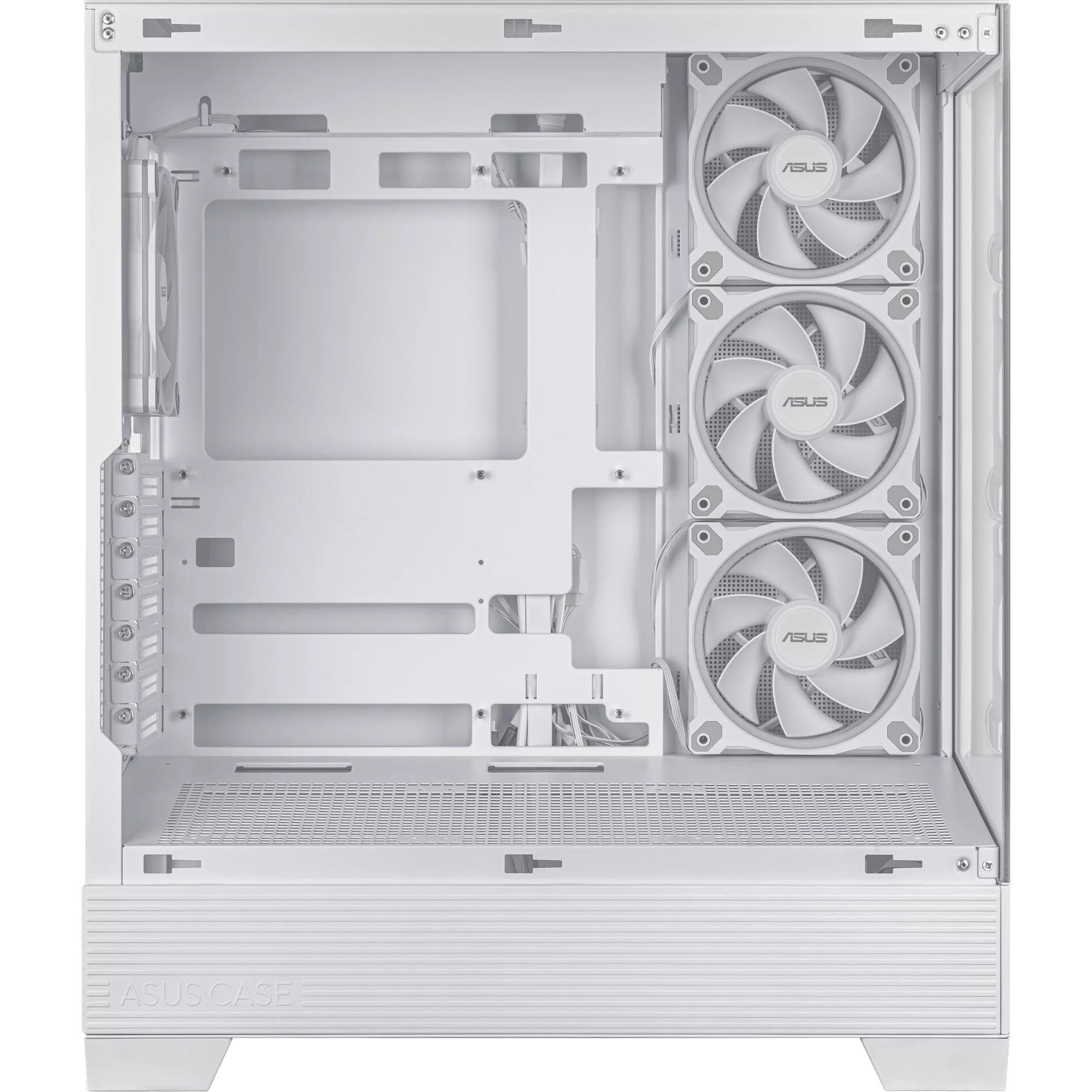Asus a31 plus midi tower behuizing (wit | 2x usb-a | 2x usb-c | tempered glass)