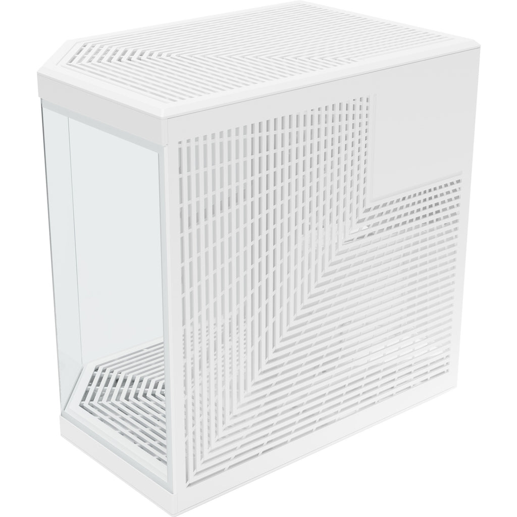 Hyte y70 midi tower behuizing (wit | 2x usb-a | 1x usb-c | tempered glass)