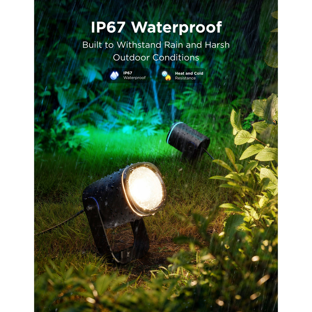Govee outdoor spotlights 2 - 2-pack verlichting (zwart)