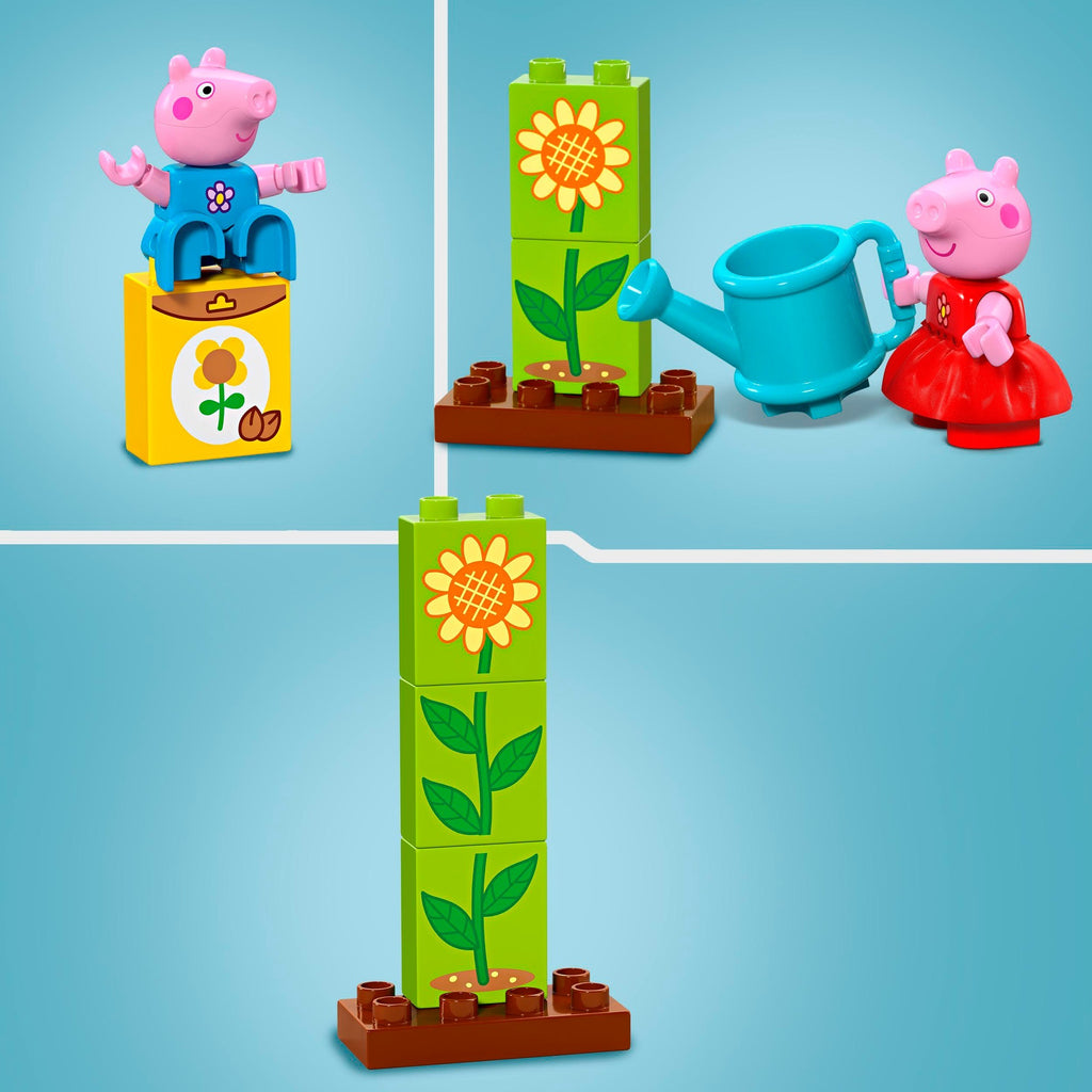 Lego duplo - peppa big tuin en boomhut constructiespeelgoed (10431)