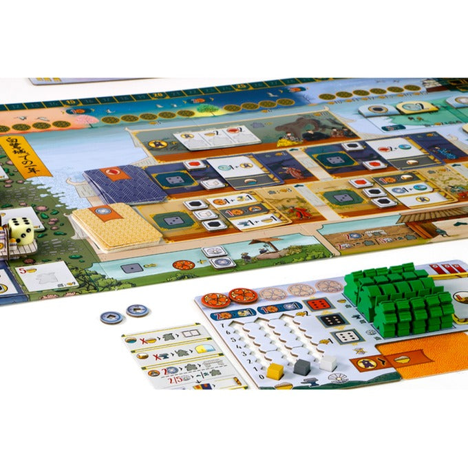 999games 999 games het witte kasteel van himeji bordspel (nederlands, 1 - 4 spelers, 80 minuten, vanaf 12 jaar)