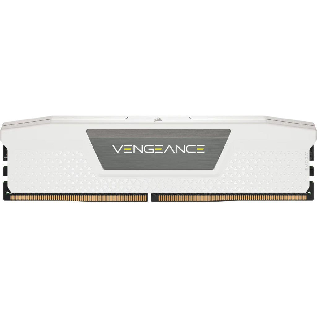 Corsair 32 gb ddr5-6400 (2x 16 gb) kit werkgeheugen (wit, cmk32gx5m2b6400z36w, vengeance, xmp 3.0, amd expo)