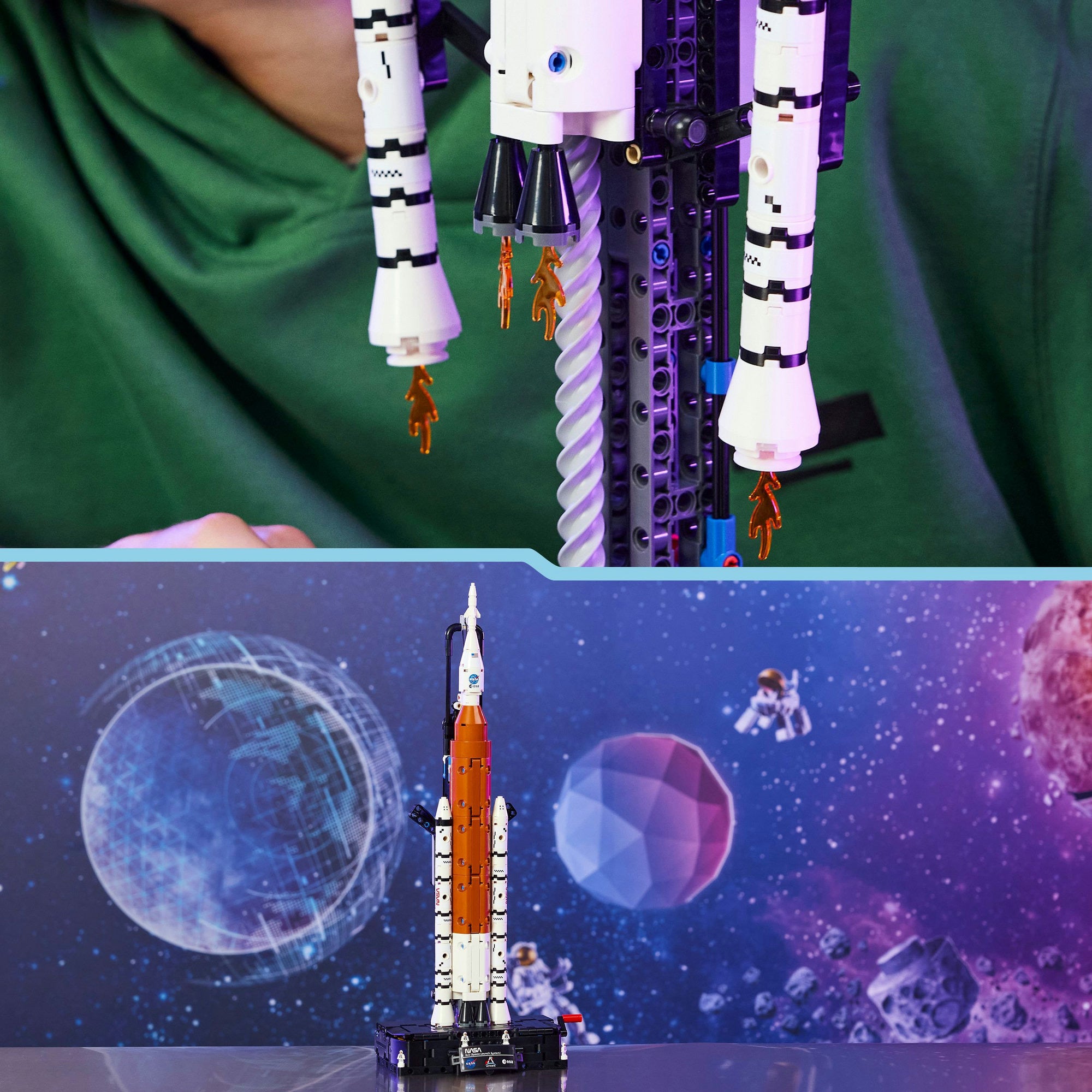 LEGO Technic 42221 NASA Artemis Weltraumrakete