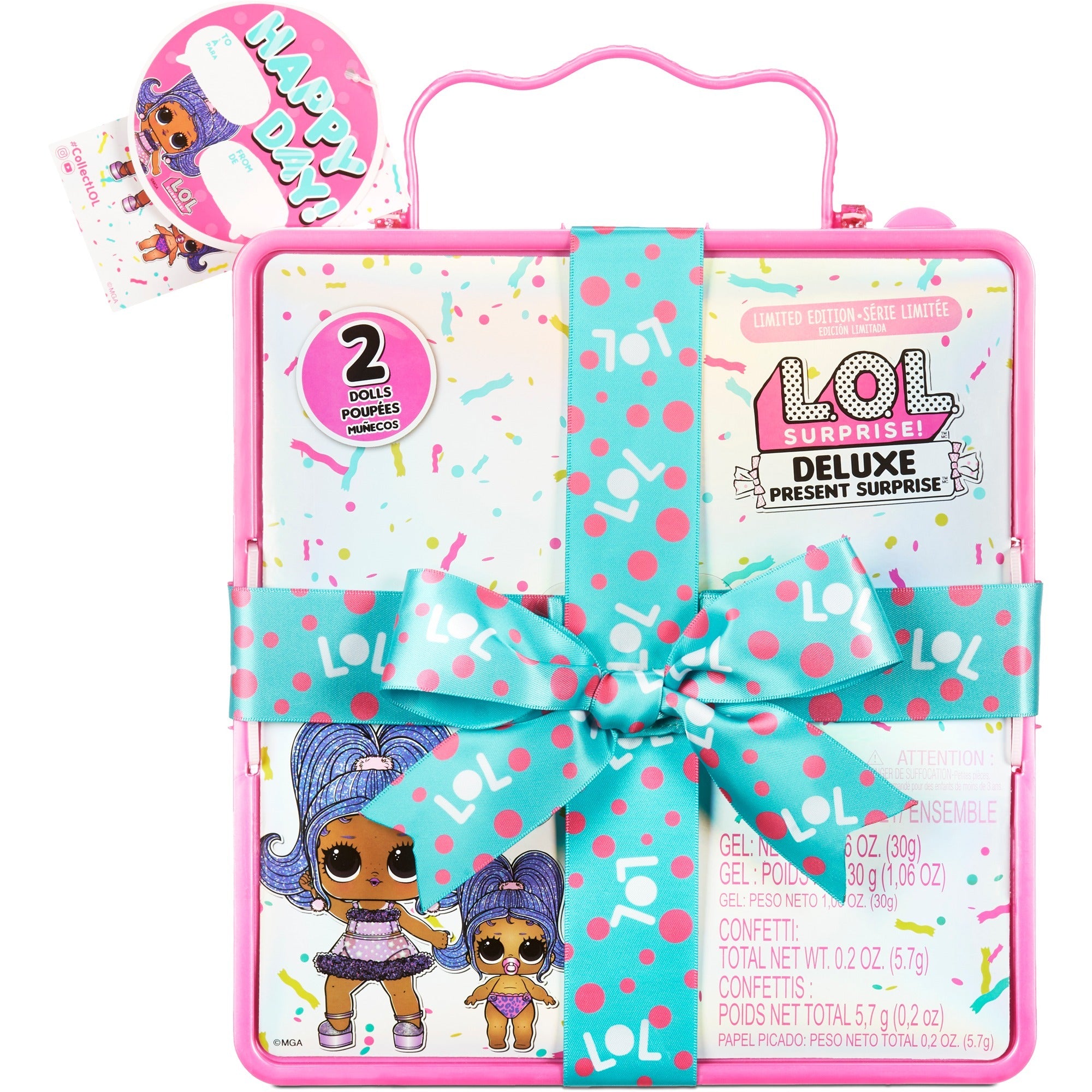 MGA Entertainment Super Raschung! Deluxe Present Surprise Serie 2 P