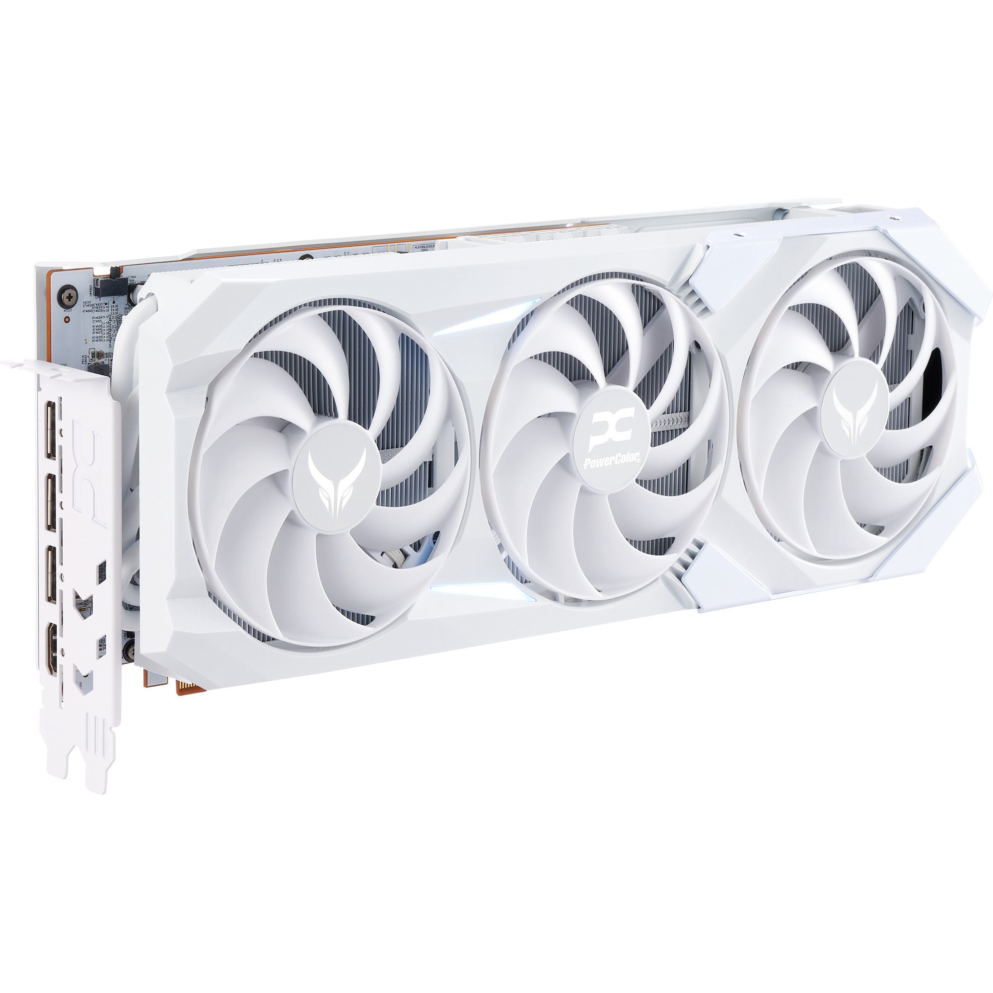 Powercolor radeon rx 9070 xt red devil spectral white 16gb gddr6 grafische kaart (wit, rdna4, gddr6, 3x displayport, 1x hdmi)