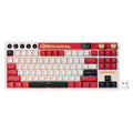 Royal kludge m87 tkl draadloos gaming toetsenbord (us lay-out (qwerty), 80% (tkl), famicom, cream switch, rgb, hot swap, 2.4 ghz | usb-c | bluetooth)