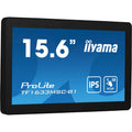 Iiyama prolite tf1633msc-b1 15.6 touchscreen monitor (zwart, hdmi, displayport, 2x usb-a)