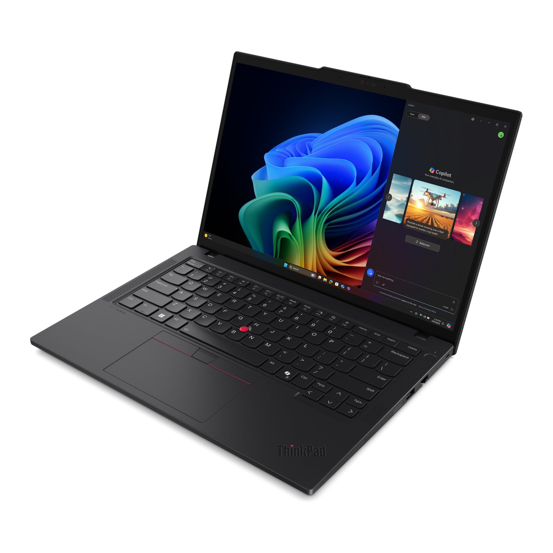 Lenovo thinkpad t14 gen 6 (21qj0053mh) 14 copilot+ laptop (zwart | ryzen ai 7 pro 350 | radeon 860m graphics | 32 gb | 1 tb ssd)