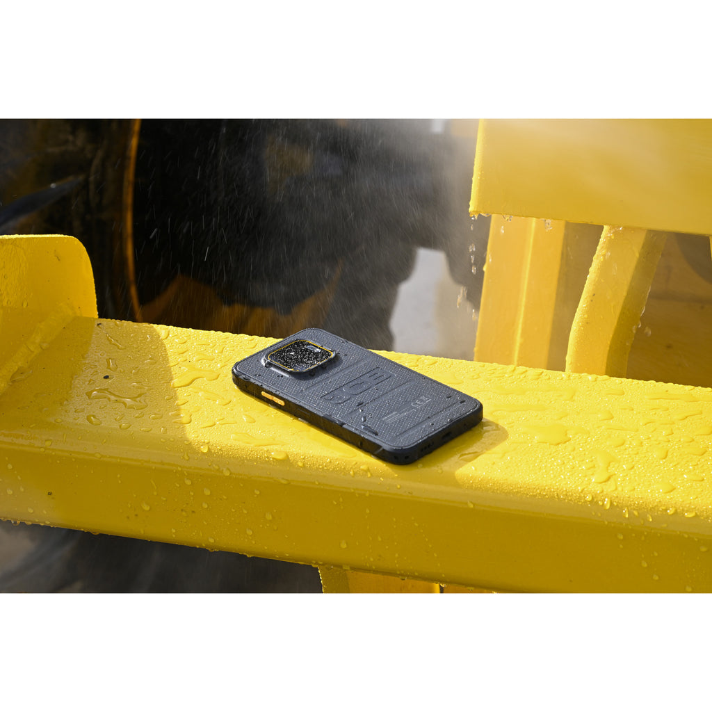 Jcb toughphone e50 smartphone (zwart | 128 gb | android 16 | dual-sim)