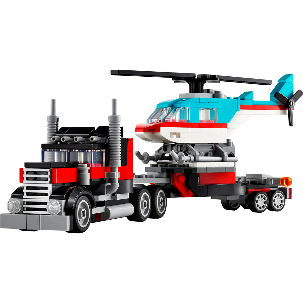 LEGO Creator 31146 LKW mit Hubschrauber