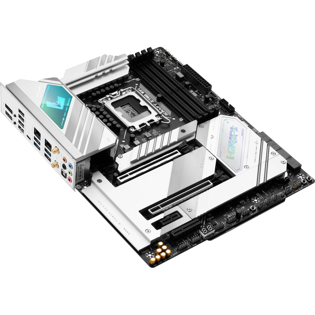 Maxsun ms-icraft z790 wifi v2 socket 1700 moederbord (zwart, raid, 2x 2.5 gb-lan, wlan, bt, sound, atx)