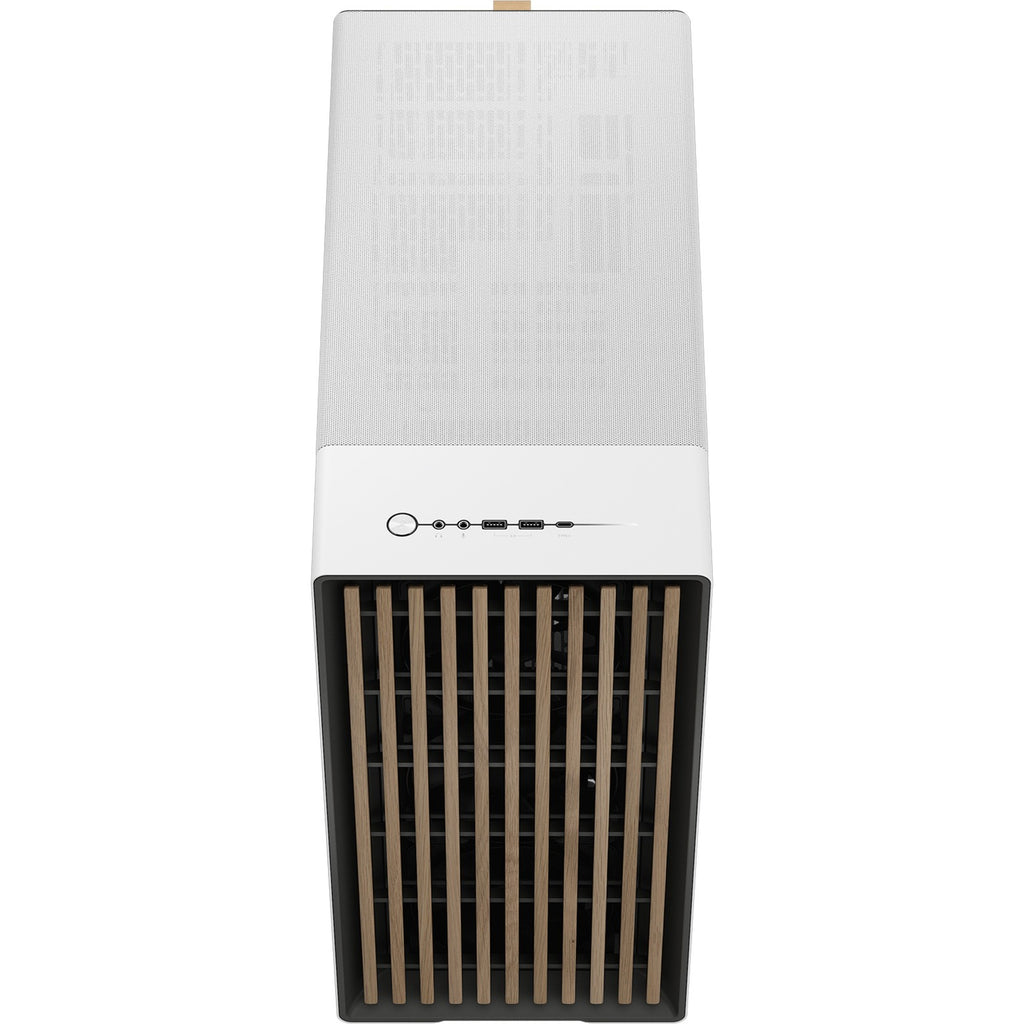 Fractal design north xl midi tower behuizing (wit houtkleur | 2x usb-a | 1x usb-c)