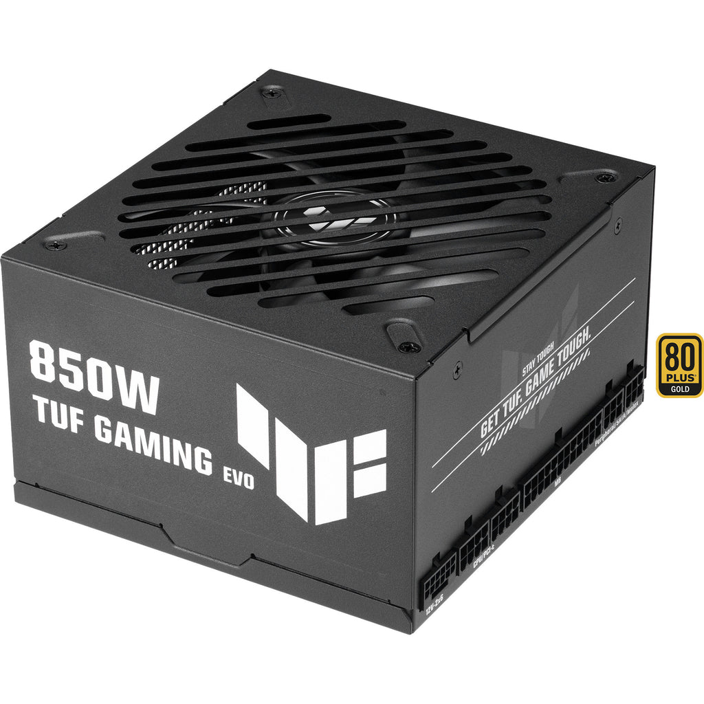 Asus tuf gaming gold evo modulaire 850 watt voeding (zwart, 1x 12v-2x6, 3x pcie)
