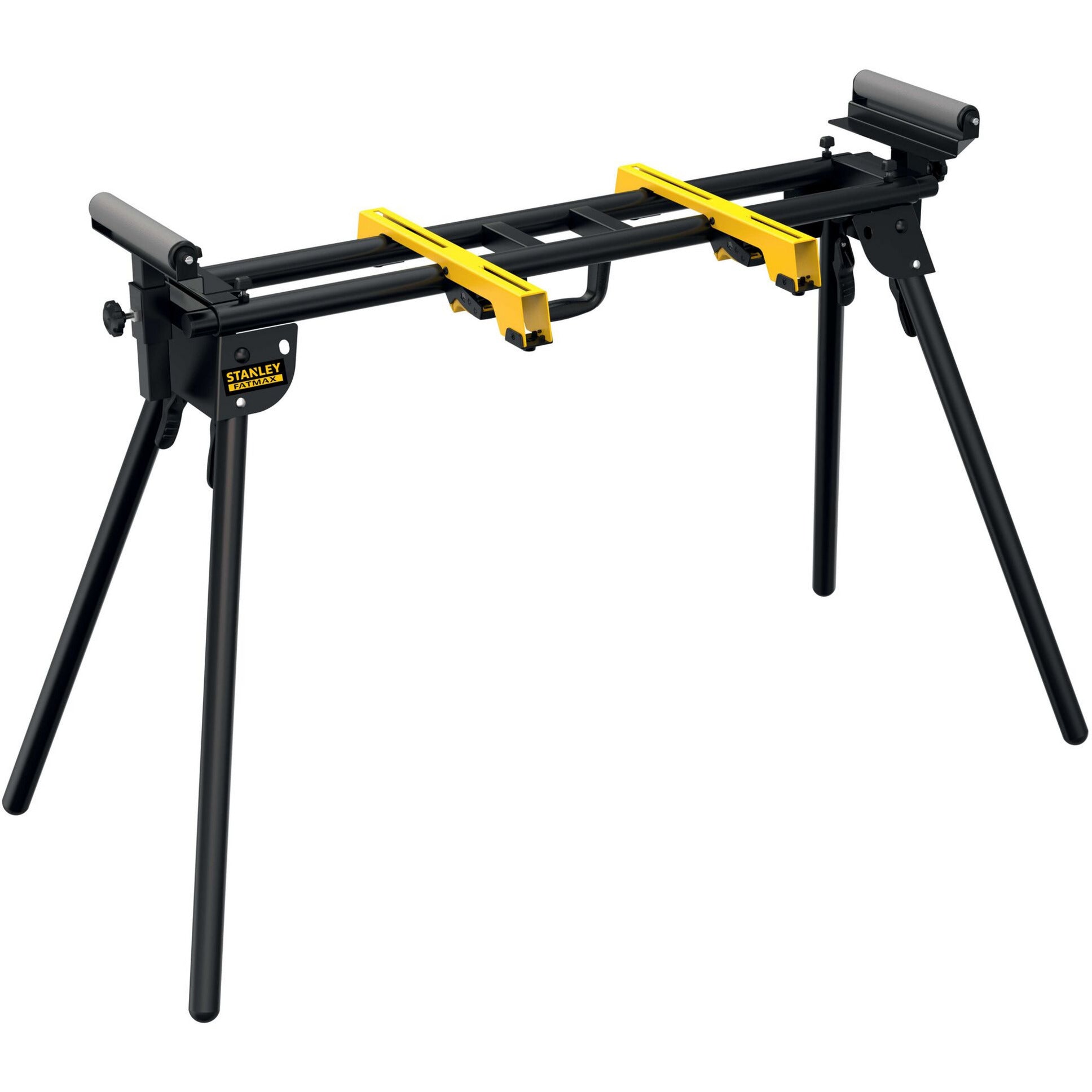 Stanley 1500w 216mm afkort- en verstekzaag met zaagtafel (geel zwart)