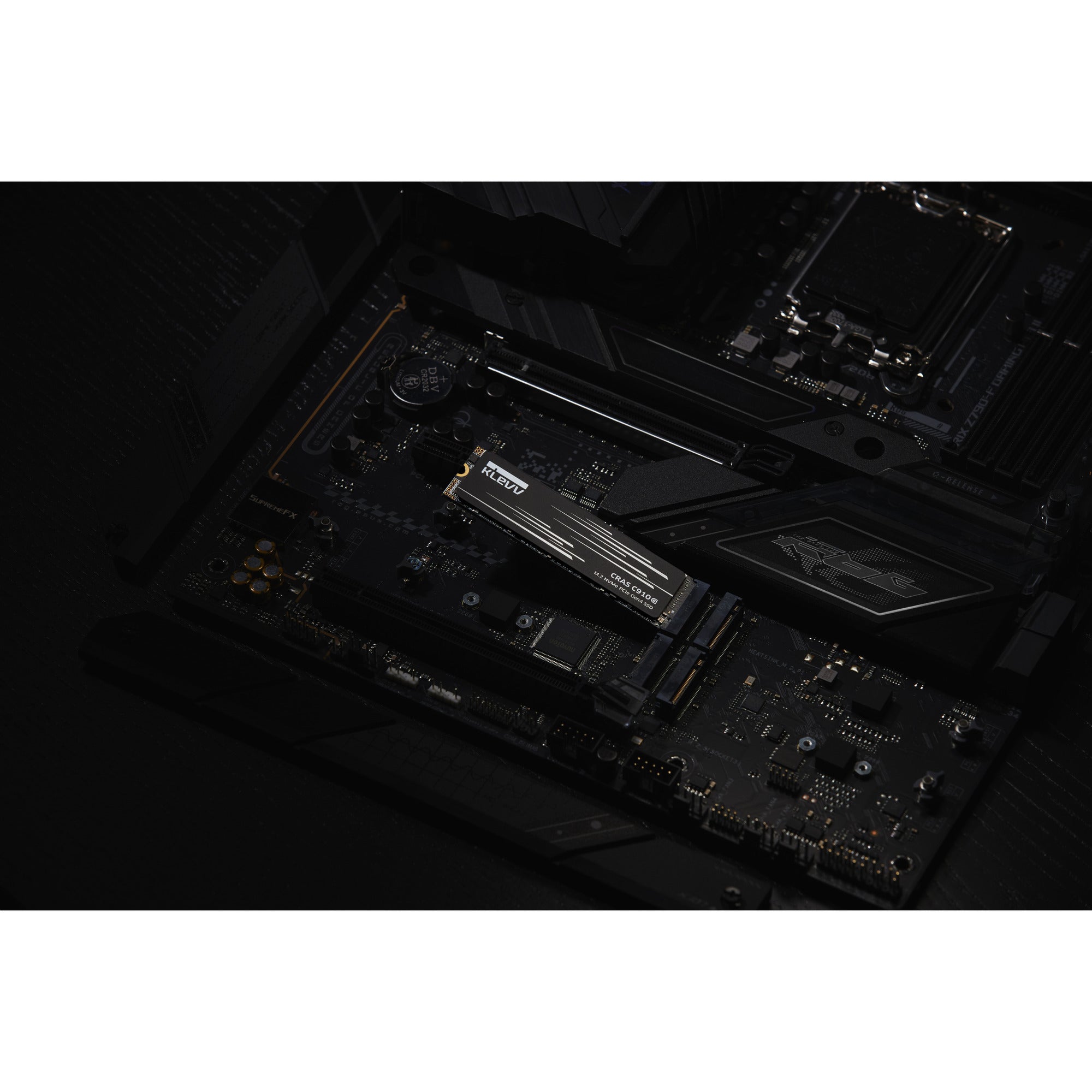 Klevv cras c910g 4 tb ssd (zwart, k04tbm2sp0-10g, pcie gen 4.0 x4, nvme 2.0)
